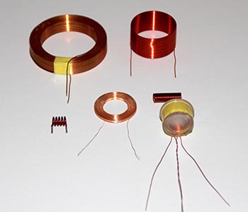 air coils bounded with heat resin and alcohol